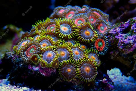 Wit Zoanthid! Dive into the Colorful World of These Exquisite Coral Polyp Colonies